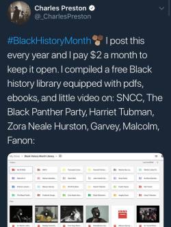 thehugwizard:  awholenotha:  welcometoyouredoom: Free Black History