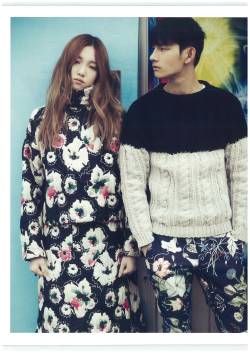 sungkyunglee-blog:  Lee Sung Kyung and Park Hyeong Seop for Marie
