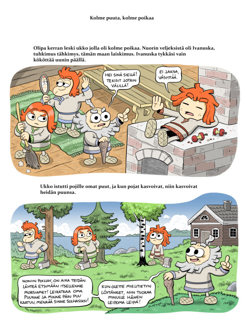 markocomics:    Finally I finished my children’s book project