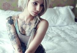 tattooednbeautiful:  Chest tattoos can be very attractive and