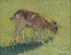 amare-habeo:      Henri Martin (French, 1860-1943)  The Goat,