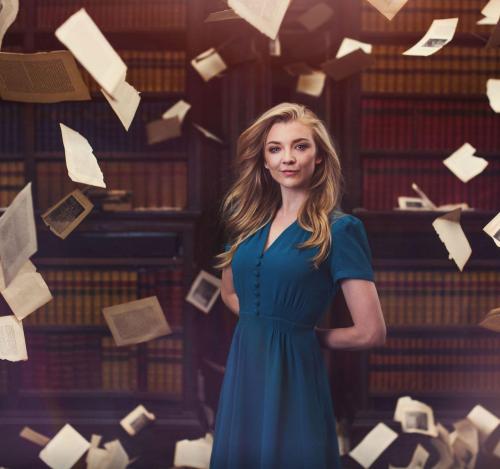 sexywomanoftheday:  Natalie Dormer [Book Friday]