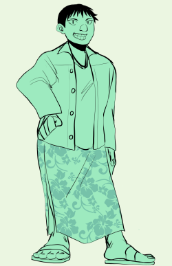 callithump:  tadokoro would look super cute in skirts but sadly