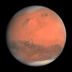 nyctaeus:  just—space:  Mars as seen by Rosseta during a gravity