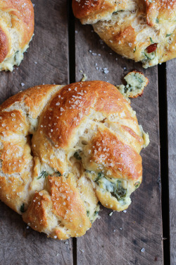 do-not-touch-my-food:  Spinach, Artichoke and Bacon Stuffed Soft