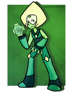 paper-jamz:ive never drawn a fullbody of peridot that looked