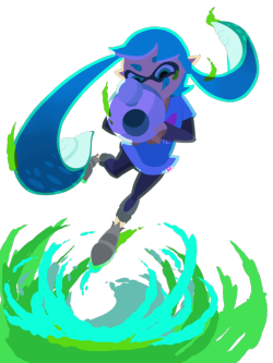 I’ve been watching my wife play a lot of splatoon, so here