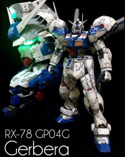 gunjap:  One Year Ago Today: #gunpla 1/20 RX-78 GP04G Gerbera