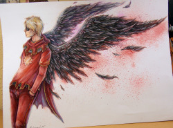 psychocereals:  AND DONE! YEAH!Those wings were a great thing