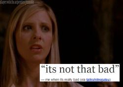 slayerwitchcarpenter:   Buffy the Vampire Slayer +Textposts