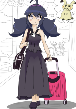 putrydraws:Chichibu3 alola hex maniac <3 <3 <3