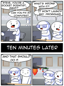 theodd1sout:  Actually it is rocket science.facebook twitter