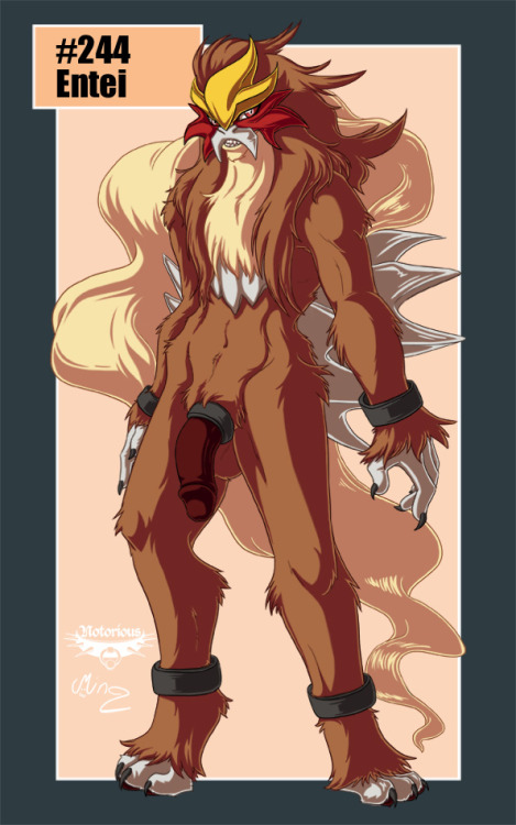 pokesexphilia:    charles-kitsune said:Entei Request. male or female. itâ€™s a awesome PokÃ©mon :3Really epic looking Pokemonâ€¦ hope these pictures support my statement =P
