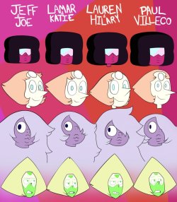 undecidedonthename:  Crystal Gems Drew by Different Storyboarders