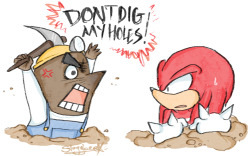 mai-pies:  stingybee365:  Knuckles Appreciation: Resetti and