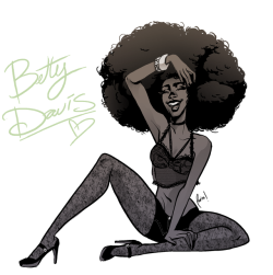 perinmclean:March 01!Betty Davis such a QUEEN <3 and i think