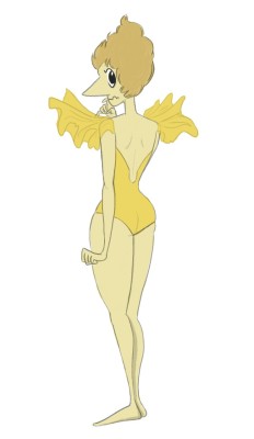 fawning–night:  Quick Yellow P doodle! She’s fun to draw