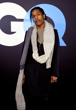 celebritiesofcolor:  A$AP Rocky attends GQ and LeBron James Celebrate