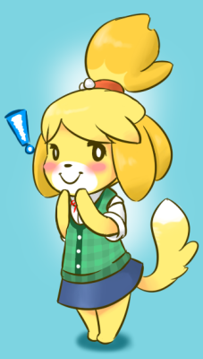 imatoolforshit:  Isabelle from New Leaf. She’s a cutie, gosh.