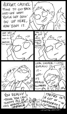 consulting-cannibal:  EPISODE 11X10. cas and luci are now bunking