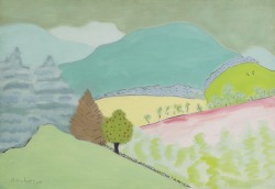 thunderstruck9:  Milton Avery (American, 1885-1965), Spring in