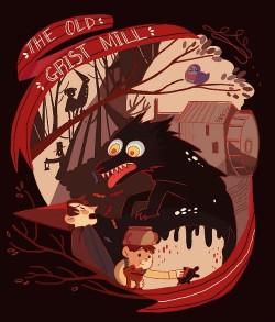 kateordie:  imamong:  Over The Garden Wall [Chapter 1~10]  Golly,