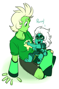 cldrawsthings:  After the parents and Steven, Peridot is Mala’s