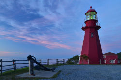 worldoflighthouses:  La Martre Lighthouse, La Martre, Quebec,