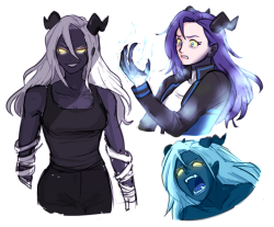 its not much but here are some more recent oc doodles!