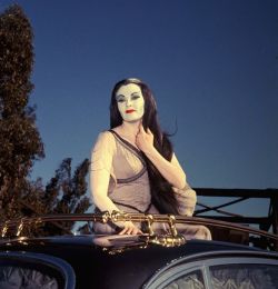 vintageeveryday:Yvonne de Carlo as Lily Munster in ‘The Munsters,’