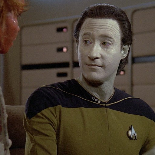 notanangel221:Geordi: I’ve figured out why you are malfunctioning.
