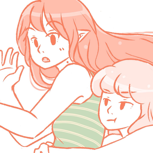 iiping:been a while since i drew these cuties 😌🌸