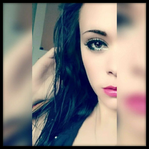 Lady in black