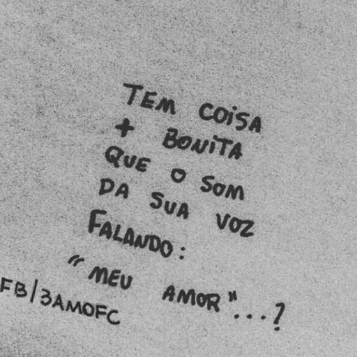 "Lembra quando você gostava do.." "NÃO"
