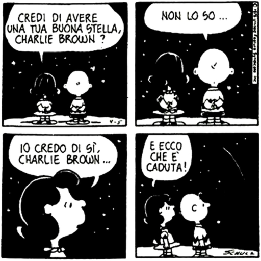 Caduta libera di stelle