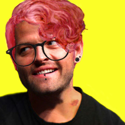 pink hair cas tbh