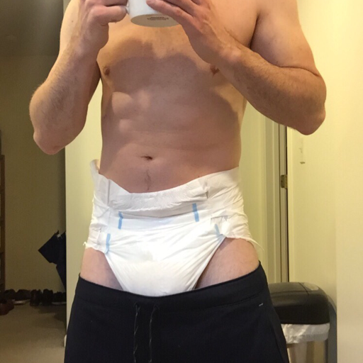 Hottest man in a diaper I’ve ever seen. Beautiful in every