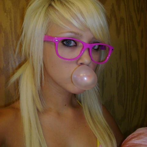 allmyswallows:  Bathroom bj leads to a thick load delivered to this cutie’s face.  She no likey cum!