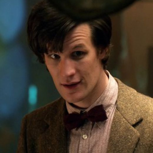 suchaclevereleven:  The Doctor stared right back at her. “…what