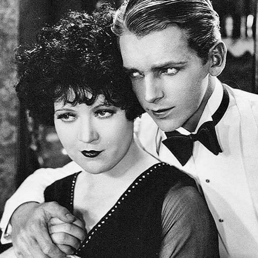 misskayonyx:  Gary Cooper & Colleen Moore in “Lilac Time”