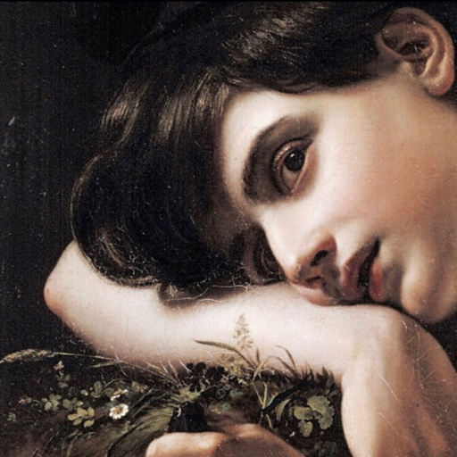 klassizismus:Detail: Night, 1815, by Bertel Thorvaldsen (Danish,