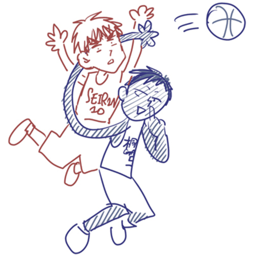 Middle-School-Mine Meets High-School-AoKaga