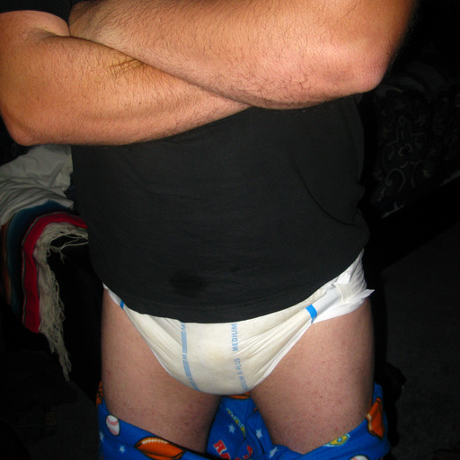 dlboyoc:  urban-otter:  Mid morning diaper check in a store room