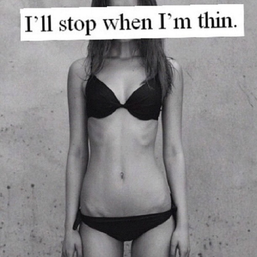 Everything would be easier if I was skinny
