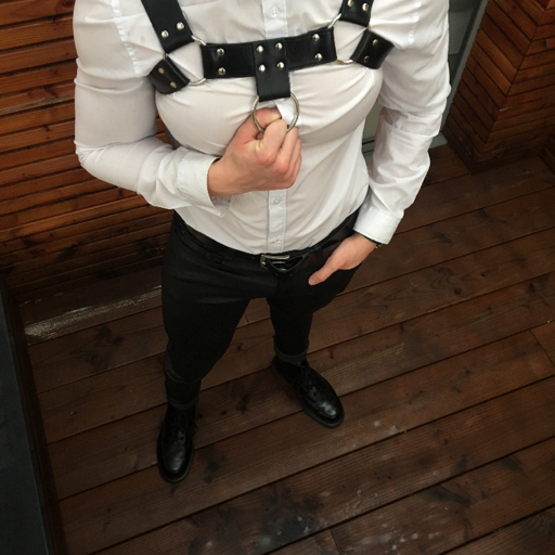 rubbertwunk: I think this outfit really suits me 