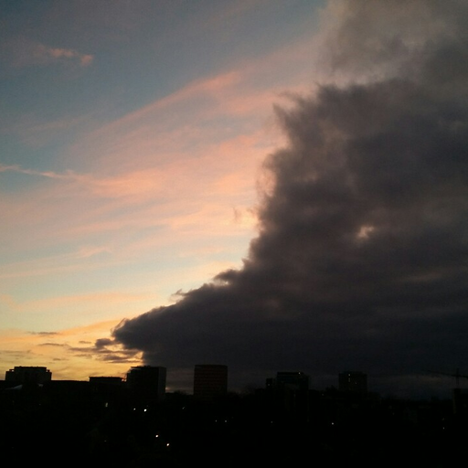 I can't see the sky