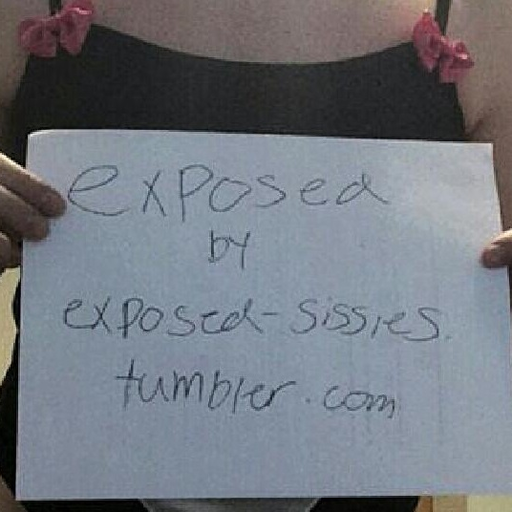 exposed-sissies:  Love to see how many she has gotten. She is