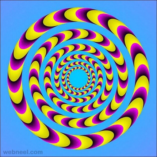 illusion5:  COOL OPTICAL ILLUSION: Face always looking towards