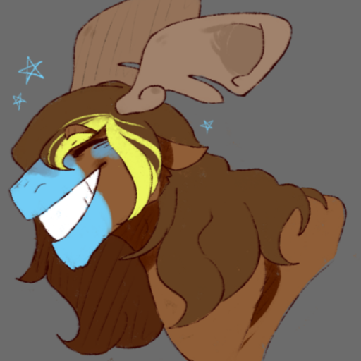 asktartaurus: Moose is being silly. He blep.  Cutiemoosey <3