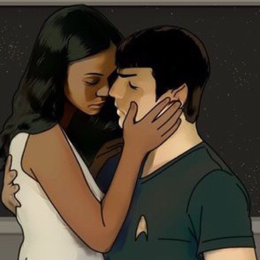 trekkele:  Jim: i should have guessed you have siblings. Spock: